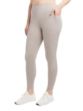 NWOT Danskin Women's M High-Waisted Tan Leggings Side pocket